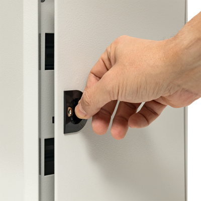 Щит распред, навесной ЩРН-36 пласт, замок (480х300х120) IP31 EKF PROxima