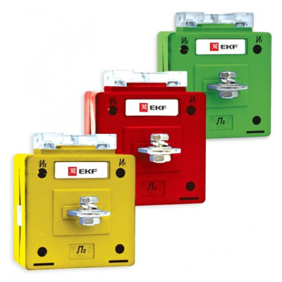 Трансформатор тока ТТЭ-А-150/5А класс точности 0,5 (color) EKF PROxima