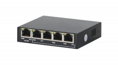 Коммутатор PoE GIGALINK GL-SW-F001-04P.r2, 4 порта, 60Вт