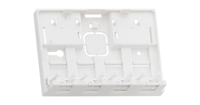 Корпус настенной розетки NMC-MB4P-ST-WT, 4 порта