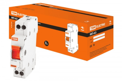 Модульный переключатель трехпозиционный МП-63 1P 40А TDM