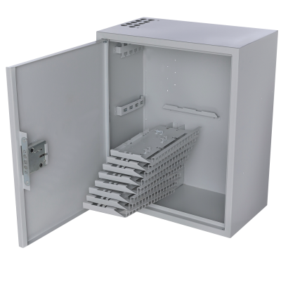Шкаф оптический распределительный настенный ОРШ-224, 14 кросс-модулей