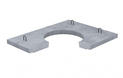 Плита перекрытия колодца ККСр-1-10(80) (В25)