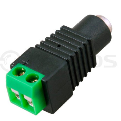 Двухконтактное гнездо Tantos TS DC гнездо питания с клеммной колодкой