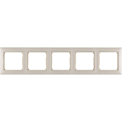 Рамка 5-м Valena горизонт. сл. кость Leg 774355