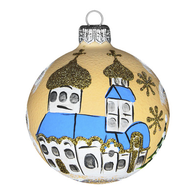 Шар "Храм 7", 80 мм., в подарочной упаковке