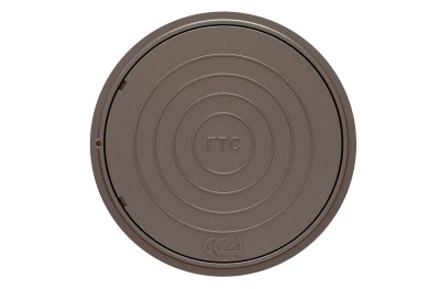 Крышка люка чугунного т/т ГТС с логотипом ССД